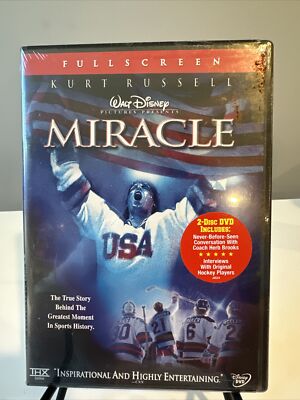 Miracle On Ice Disney DVD 2004 2-Disc Set Fullscreen  Is New And Still Sealed 