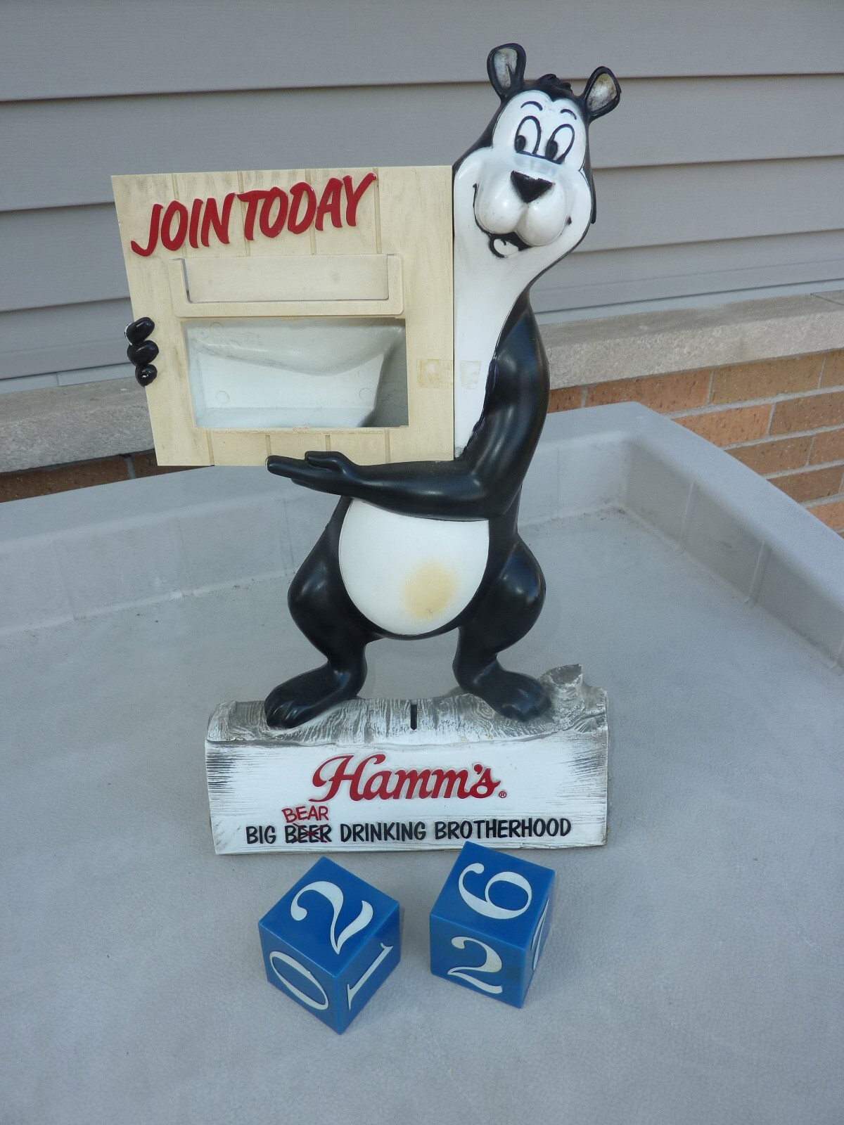 専用 Hamm’s bear カレンダー ディスプレイ 熊 ベアー ビール Hamm's bear カレンダー ディスプレイ 熊 ベアー ビール