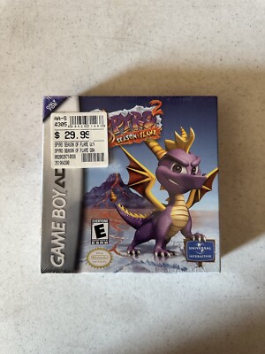 NEW Spyro 2: Season of Flame (Nintendo Game Boy Advance, 2002) Sealed Authentic