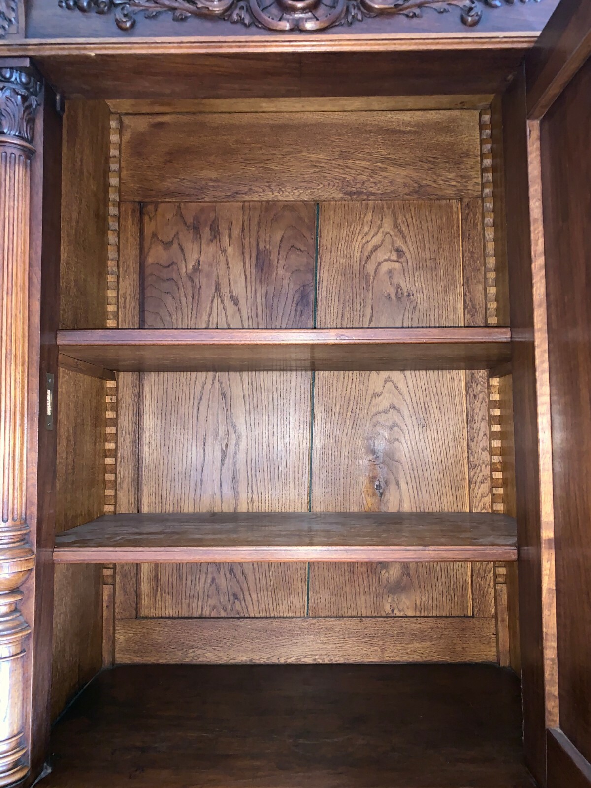 Antique Walnut Henry II French Buffet