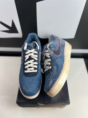 ジ*ン様 3×1 × Nike Air Force 1 Low Denim Pa NIKE AIR FORCE 1 DENIM 3X1 COLAB - On feet, comfort, weight