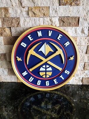 Denver Nuggets Basketball 3D Display
