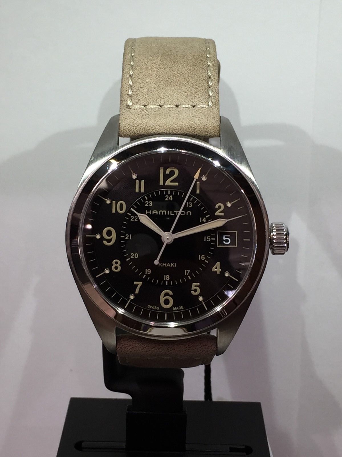 NEW Authentic HAMILTON KHAKI FIELD H685510 40MM STRAP S/S NEW Authentic HAMILTON KHAKI FIELD H685510 40MM STRAP S/S