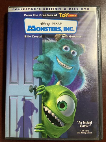 Monsters, Inc. (DVD, 2002, 2-Disc Set, Collectors Edition