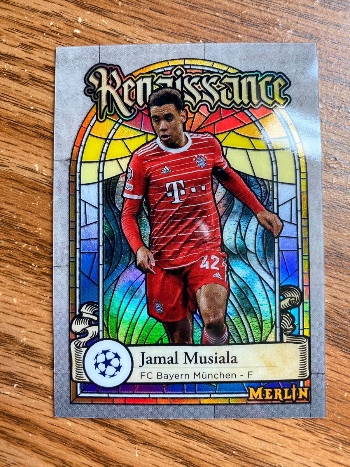 Topps Merlin JAMAL MUSIALA Renaissance-s.t.closet frabjous 