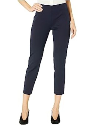 

Темно-синие женские узкие брюки RALPH LAUREN Petites, Navy, 201687713010