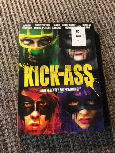 KICK-ASS 2010 DVD BRAND NEW LIONSGATE PRINT AARON TAYLOR