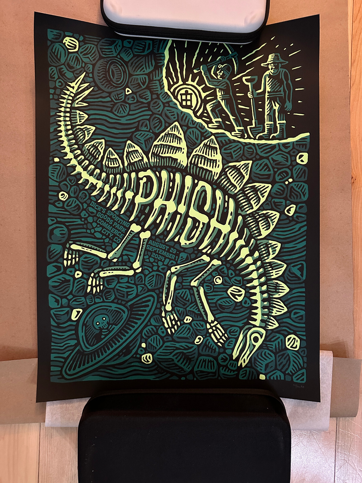 phish ポスター Phish Poster Official The Gorge 1998 Silkscreen S/N LandLand