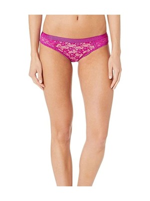 

STELLAMCCARTNEY Intimates Фиолетовое нижнее белье бикини с низкой посадкой и зубчатыми ластовицами, Фиолетовый, S6L610490