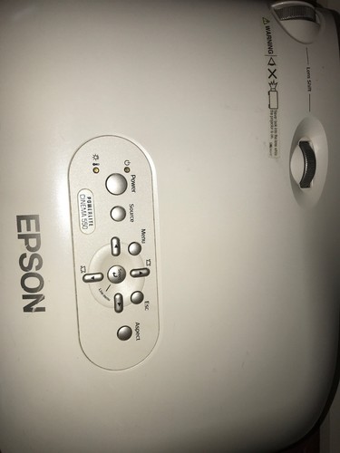 Epson Prjector Emp Tw-550 (tested And Works Shown In Pictures! As Is)