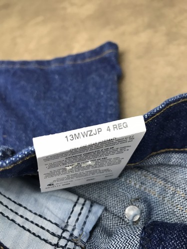 NEW W TAGS  KIDS TODDLER SZ 4 REG DENIM JEANS 13MWZJP ADJUSTABLE WAIST