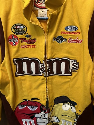 Vintage Chase Authentic Drivers Line M&M's NASCAR Jacket