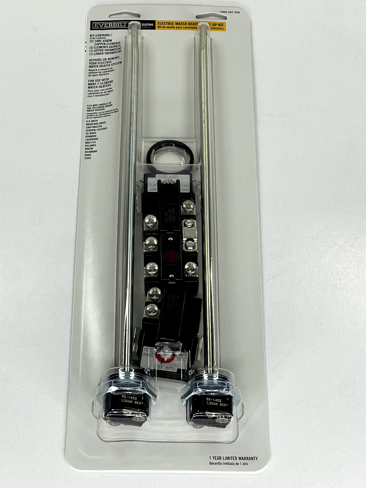 LONG TERM EWH-05 Electric Water Heater Tune-Up Kit, Includes 4500W 240V