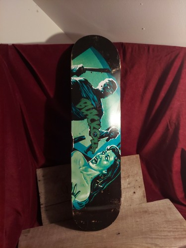 Blackout Instagrim 8.0 skateboard deck, Night of the Living Dead Rare art