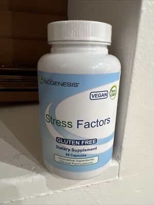 Nutra BioGenesis Stress Factors 60 Veg Caps