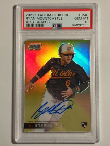 mountcastle rc autograph 70シリ topps サイン mountcastle rc autograph 70シリ topps