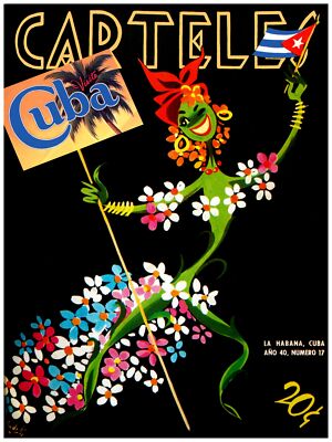 Decor Quality Decoration Poster.Room art.Welcome to Cuba.Pachanga.6713