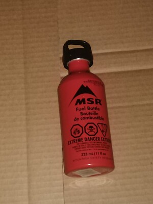 MSR (Cascade Designs) Fuel Bottle Red 11oz 325 mL