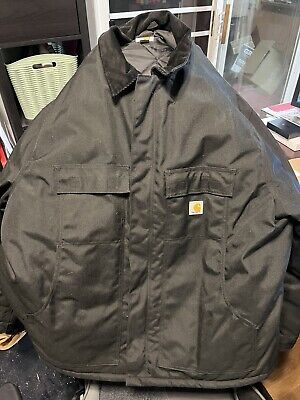 carhartt extremes yukon arctic r33 quilted insulated bib overalls mens 34 x 32 165118809167