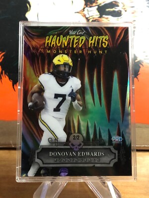 2024 Wild Card Haunted Hits Monster Hunt Donovan Edwards /2