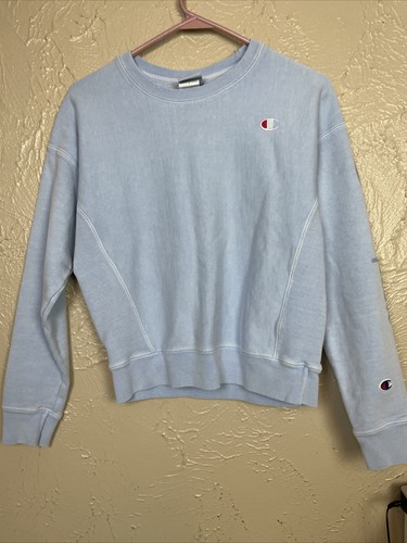 Champion WL265 Garment Dyed Crewneck Sweatshirt Reverse Knit