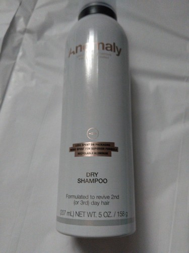 Anomaly Dry Shampoo - 5oz Formulated To Revive 2nd or 3rd day w/Tea Tree Oil NEW
