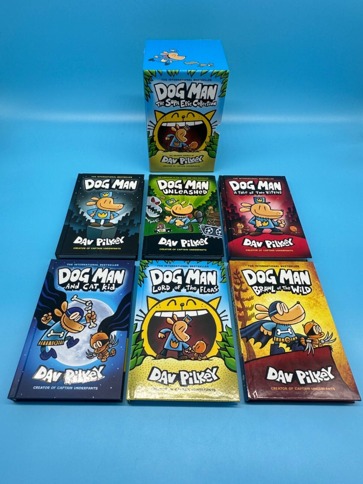 Dog Man The Supa Epic Collection Six Graphic Novels By Dav