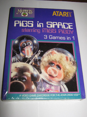 Jim Henson's Muppets Pigs in Space (Atari 2600, 1983) New Sealed Rare