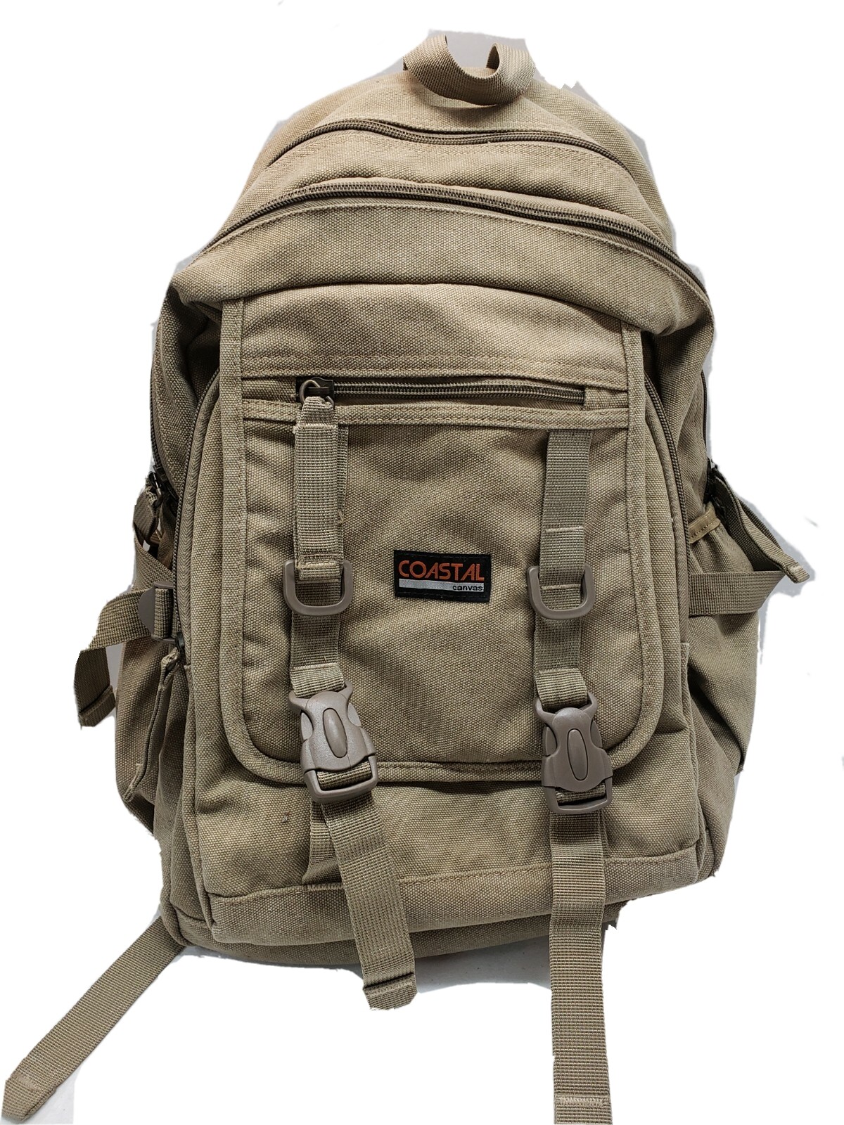 coastal canvas backpack