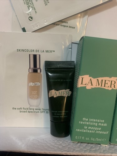 La Mer 4 pc LIMITED EDITION luxury gift set+4 Samples New  [serum, cream, etc]