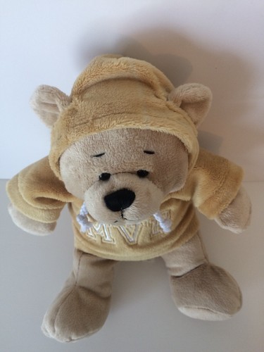 GANZ MVP HOODIE BEAR * Stuffed Plush Animal 8