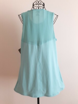 Reebok Women's Pastel Mint Green, Athletic Casual Sleeveless Tank, Sz. XL - NWT