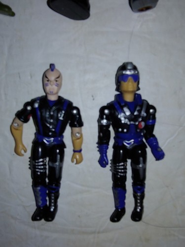 10 Vintage 80's/90's Action Figures,Lanard,Galoob,Zbots,Remco DC,TMNT,Tiger