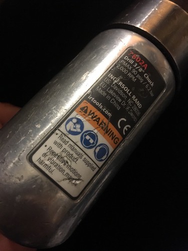 INGERSOLL RAND 7802A 3/8 DRILL