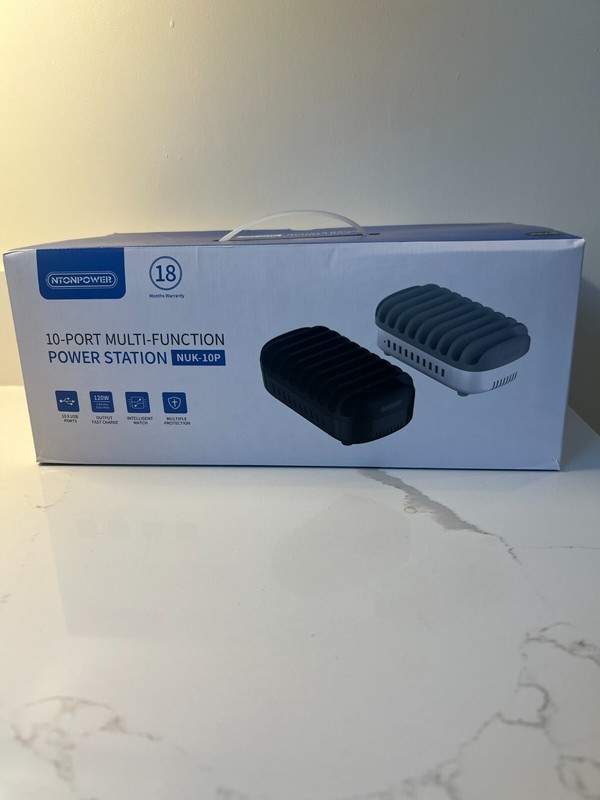 NTONPOWER 10-Port Multi Function Power Station NUK-10P 12W each Port