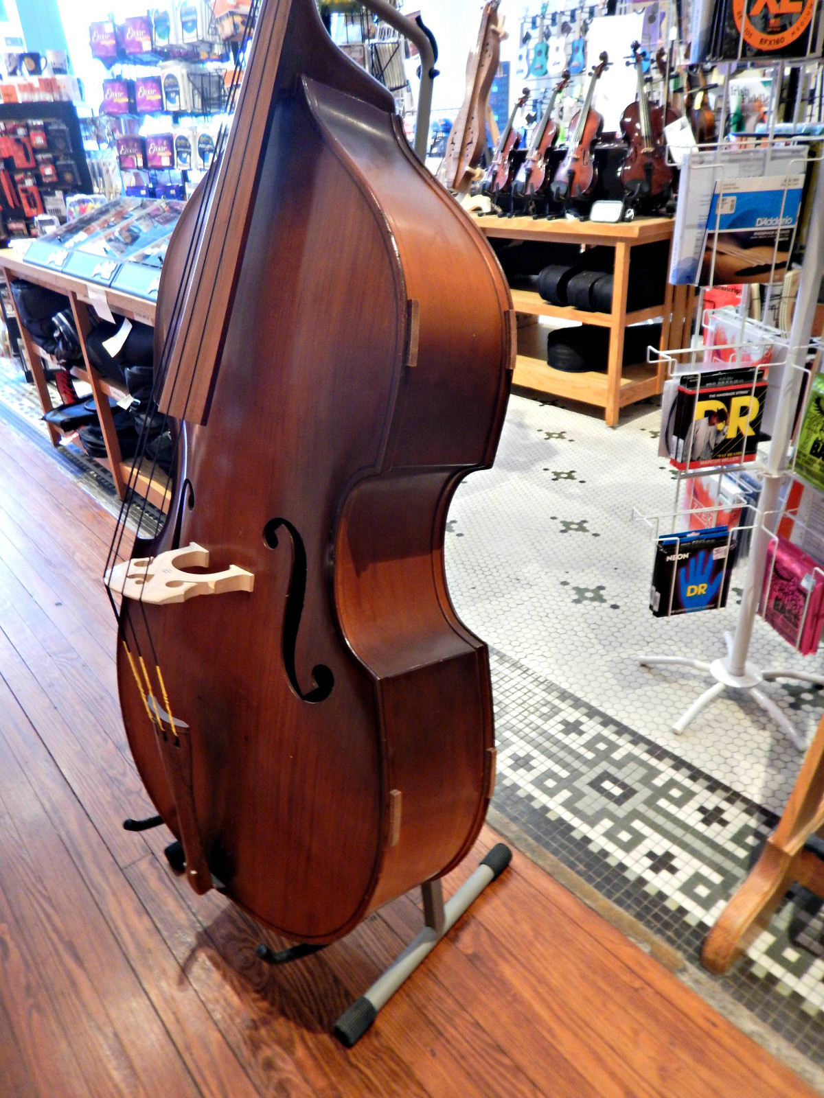 1971 Vintage Engelhardt EC1 Upright Bass #2734