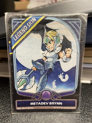 Brawlhalla - Metadev Brynn Legend Skin Code and Card Unused 2017