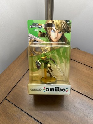 Link - LoZ Super Smash Bros. amiibo Figure 2014 1st Edition NEW SEALED USA *Sun*