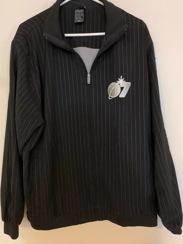 NBA Adidas Warm up Jacket sz L Basketball All Star Game Las Vegas Stripe RDrawer