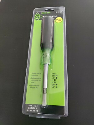 Greenlee 0153-42C Multi-Tool Screwdriver, 6 in 1