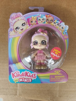 Kindi Kids Minis Bobble Doll 3.5'' PIROUETTA New 