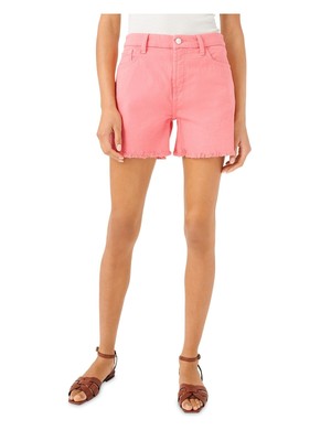 

Женские шорты Jen 7 By 7 For All Mankind с розовой кромкой и контролем живота, юниоры, Розовый, 7G606189