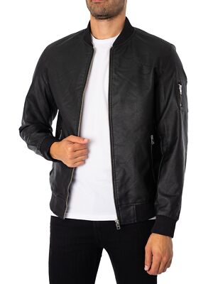 

Мужской бомбер Jack - Jones Rocky, черный, ROCKY-BOMBER