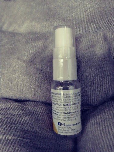 SmartyKat Catnip Mist Catnip Infused Spray 0.5 oz Safe for Pets New Ships Free