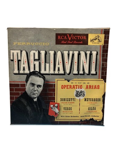 【中古】 Tagliavini Opera Arias / Ferruccio Tagliavini Ferruccio Tagliavini Single Operatic Arias 3 Red Vinyls 7