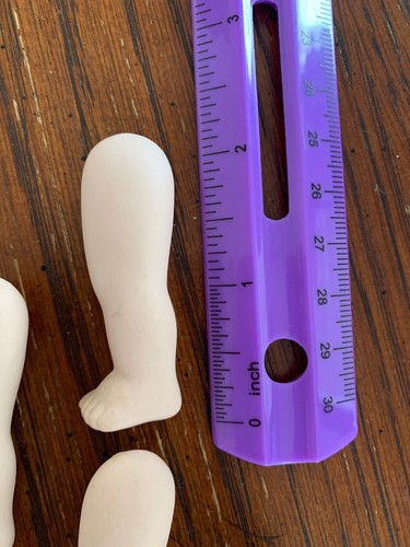 Vintage Lot Porcelain Bisque Doll Parts Arms Legs Body Baby Man Woman OOAK Decor