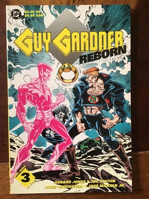 GUY GARDNER REBORN (1992) #3 of 3 (NM) JOE STATON, PRESTIGE FORMAT, LOBO