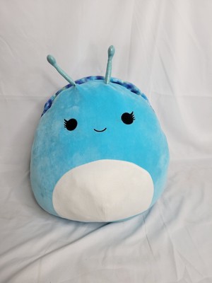 Squishmallows Salita the Snail 16  Plush With Rare Blue Tie Dye Shell