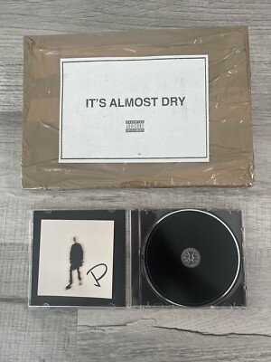 It's Almost Dry Brick Pusha T Donda T Shirt Merch CD Exclusive Autographed Large