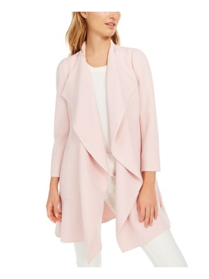 

Женская розовая куртка с запахом ANNE KLEIN Wear To Work, Розовый, 10750244